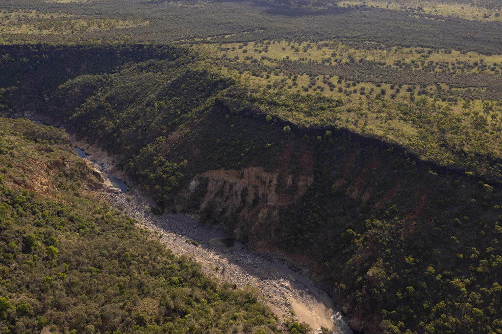 Aerial Shot of Porcupine Gorge