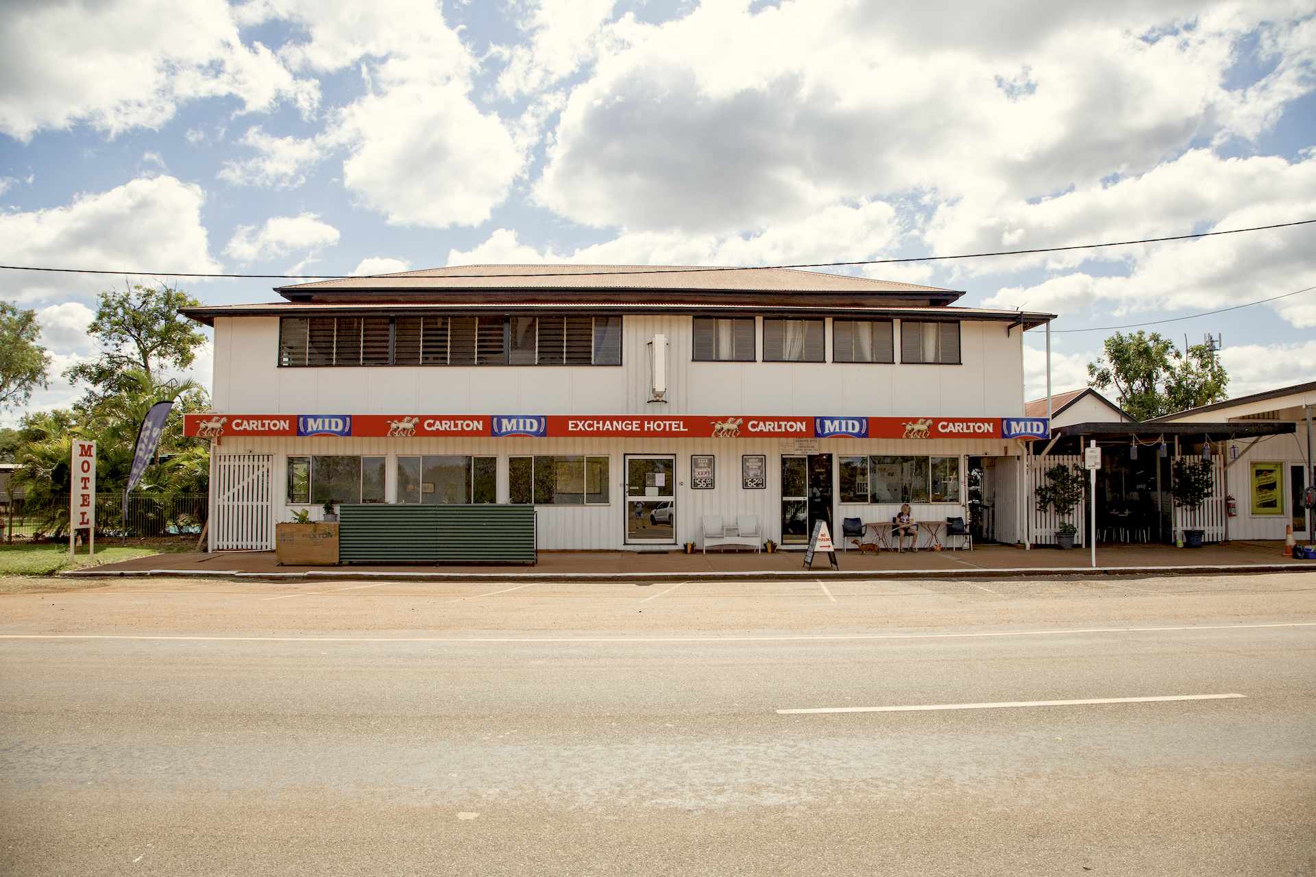 The Oasis Exchange Hotel in Torrens Creek