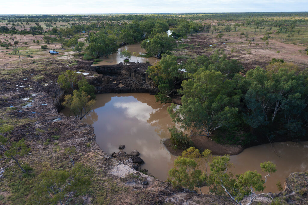 Kooroorinya Nature Reserve from above