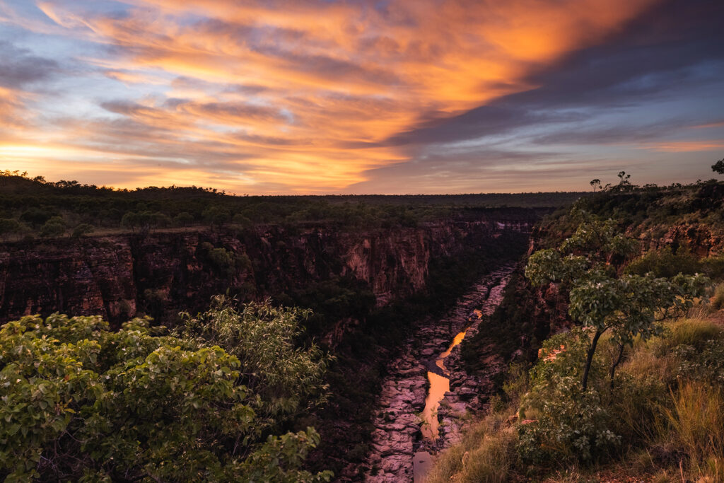 Porcupine Gorge at Sunset