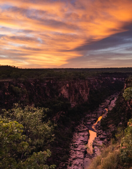 Porcupine Gorge at Sunset