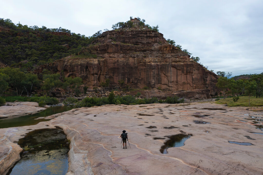 The Pyramid at the base of Porcupine Gorge